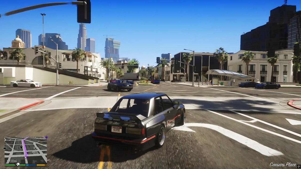 Grand Theft Auto V Enhanced Edition Gameplay Walkthrough part 17 with Natural vision enhanced 