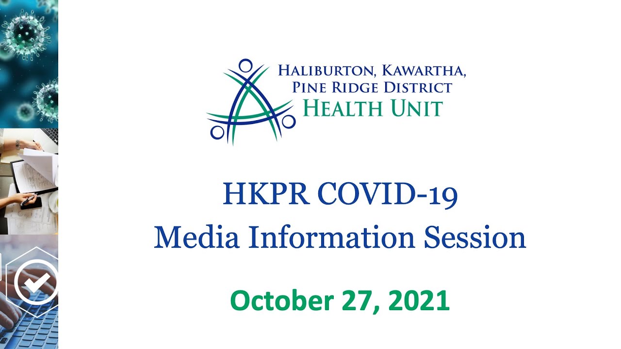 HKPR COVID-19 Media Information Session October 27, 2021