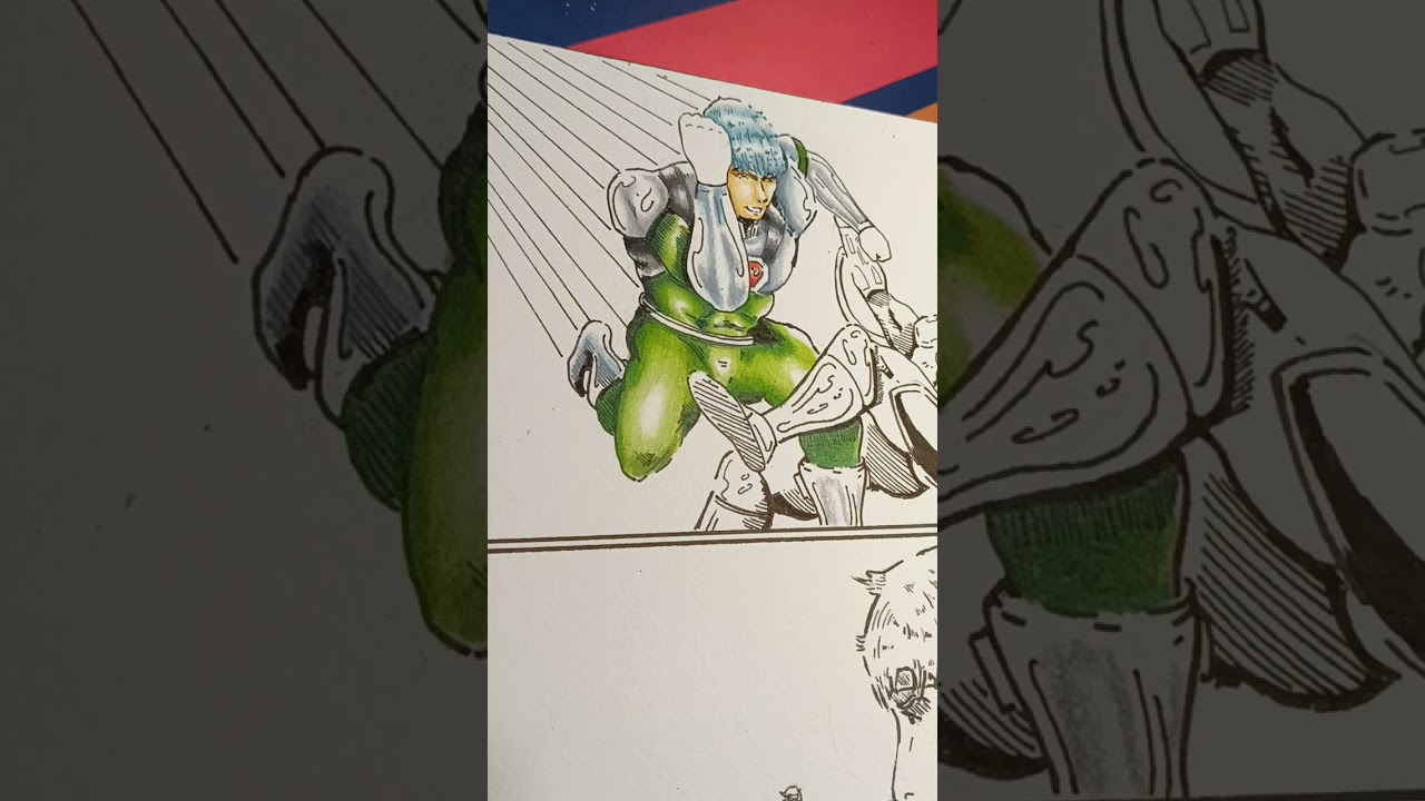 Derwent Procolour Colored Pencils + Talking Poison Ivy from Batman - Creating Zatswan Comics