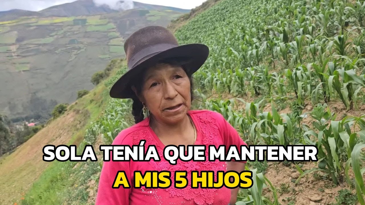 Dejé todo mis animales y me tenia que marchar de mi pueblo
