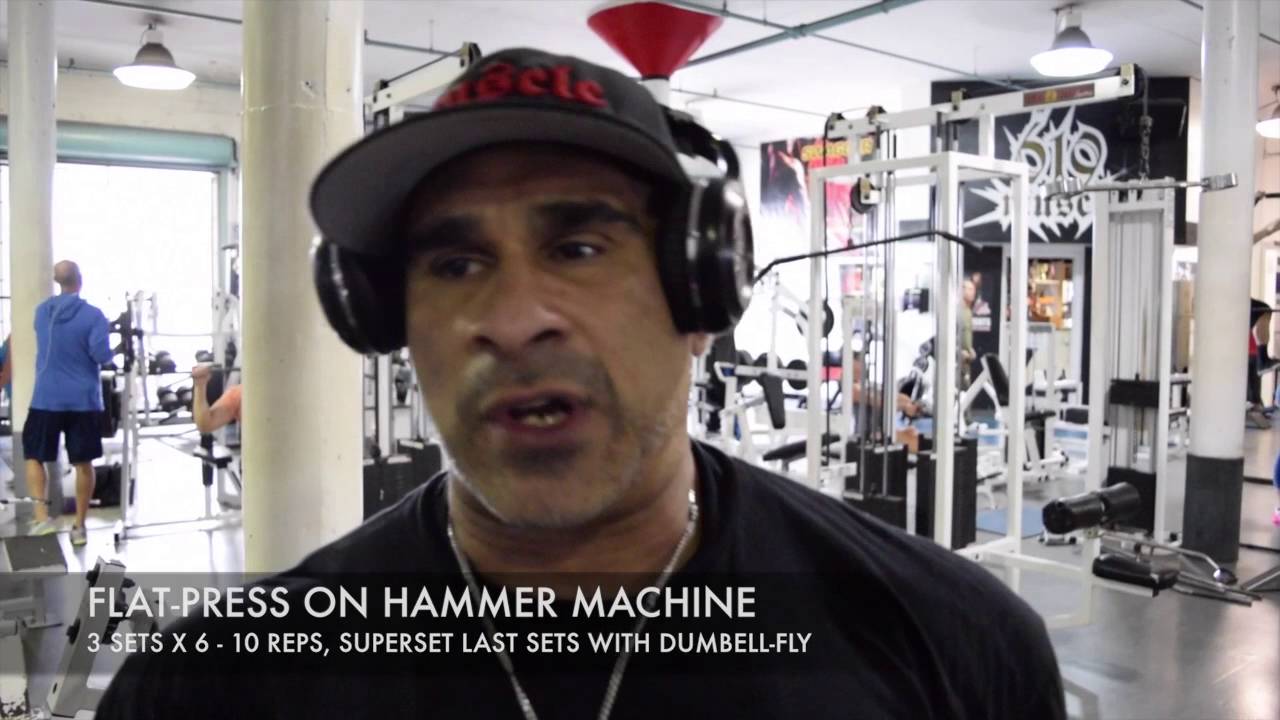 619 MUSCLE TV: Training Series - Pete Blasts Chest
