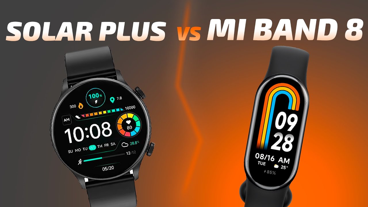 QUAL O MELHOR? Mi Band 8 vs Haylou Solar Plus