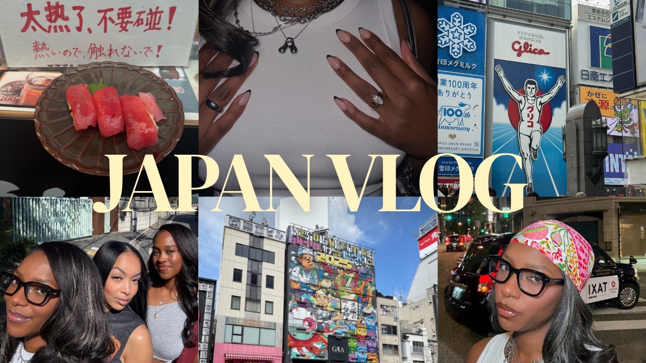 Japan with the Girls | Osaka & Tokyo | Food, Shopping, & Chaos