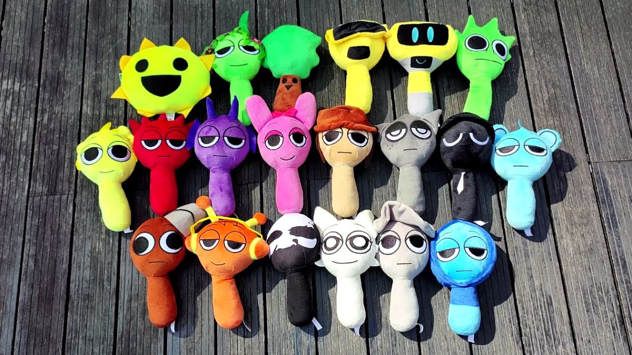 ALL Sprunki Plushies Collection 2024 - Best Incredibox Sprunki Toys