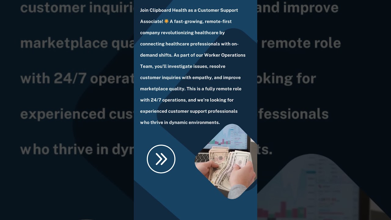 Join Clipboard Health: Remote Customer Support Associate Role – Apply Now! Fully REMOTE