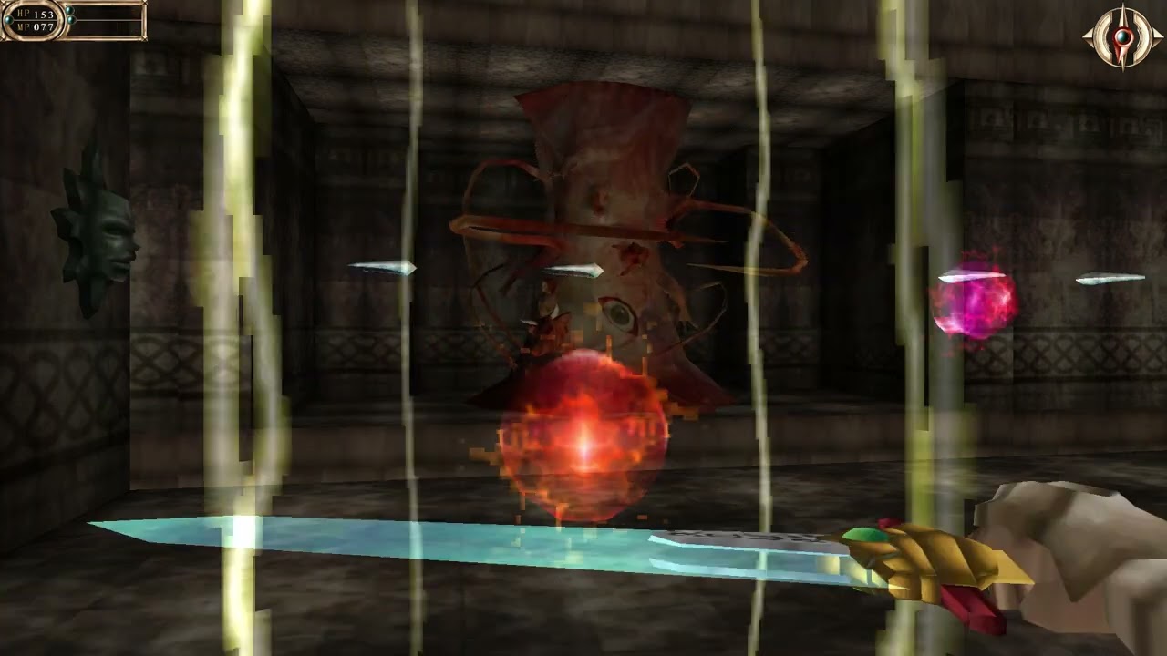 King's Field (Sword of Moonlight) Last Boss fight
