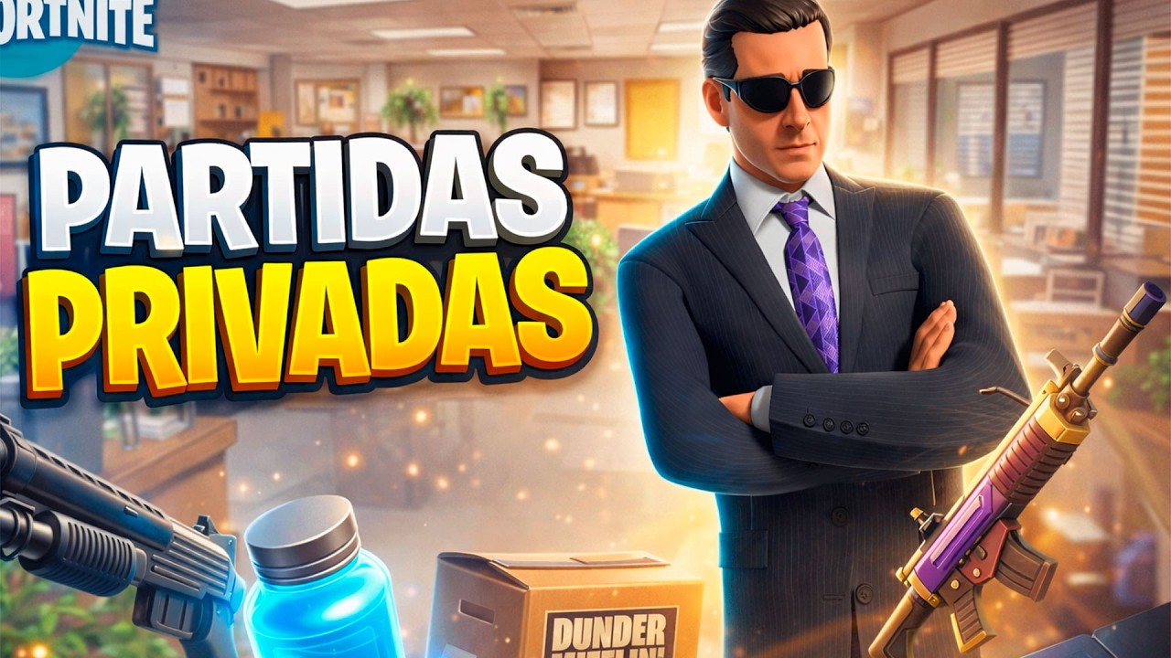🏆PARTIDAS PRIVADAS de FORTNITE en directo ahora mismo en directo BATALLA DE OUTFITS y minijuegos!