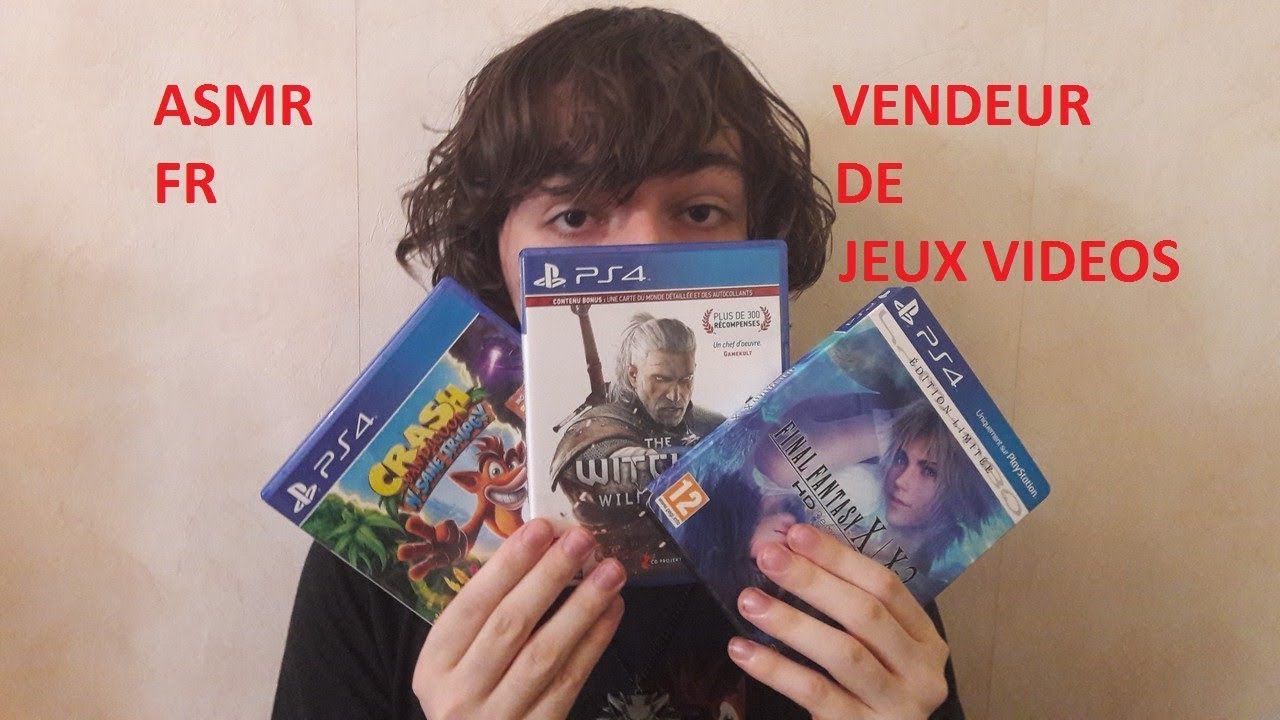ASMR Français - Roleplay Vendeur de Jeux Vidéos