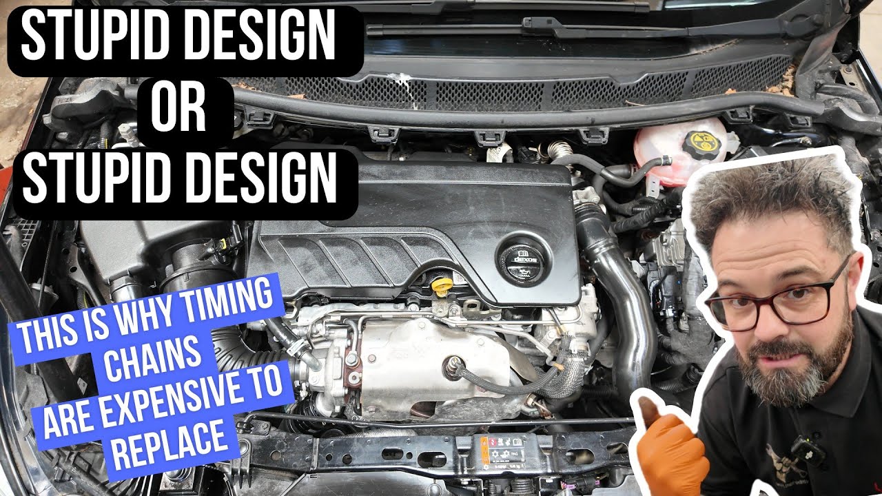 VAUXHALL 1.6CDTI TIMING CHAIN THIS MAY HELP YOU UNDERSTAND WHY IT'S AN EXPENSIVE REPAIR!!!!!!
