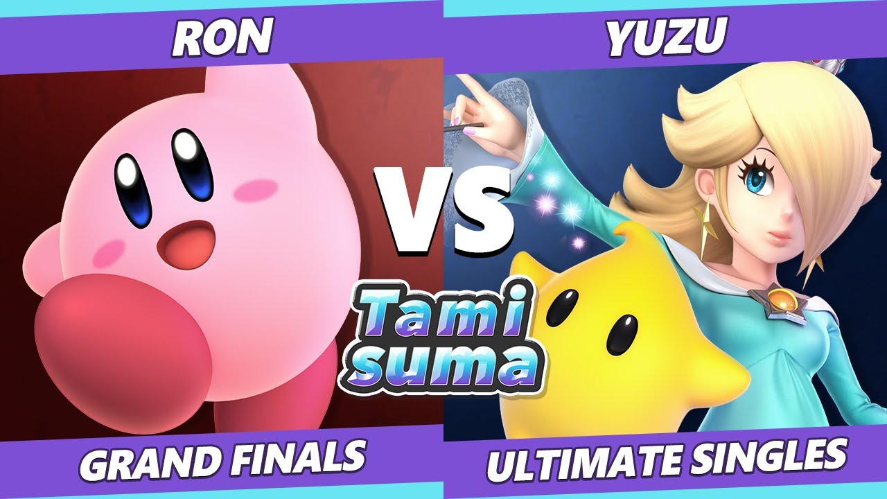 TAMISUMA 166 GRAND FINALS - Yuzu (Rosalina) Vs. Ron (Yoshi, Mario, Kirby) Smash Ultimate SSBU