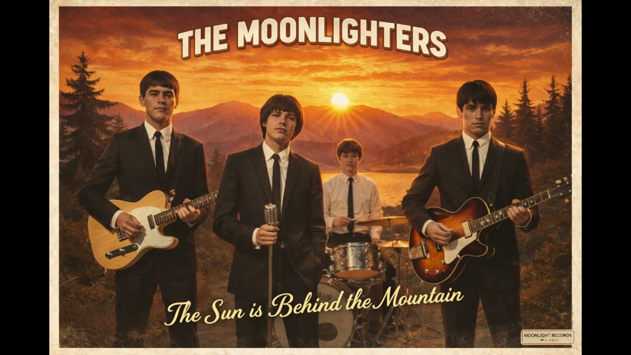 THE SUN IS BEHIND THE MOUNTAIN