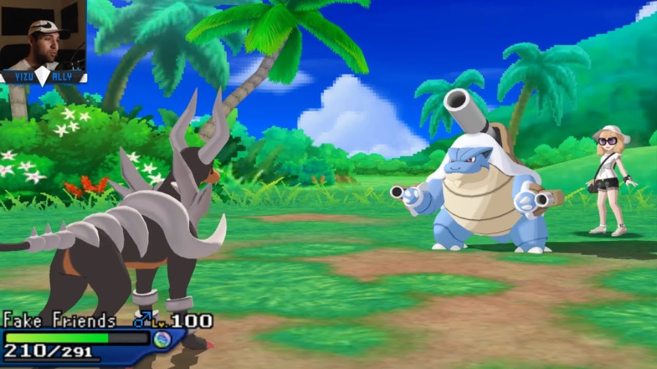 Mega Houndoom PULSES Pokemon Ultra Sun Ultra Moon: UU Wi-Fi Battle vs Toxicity+Didi+Kite! (1080p)