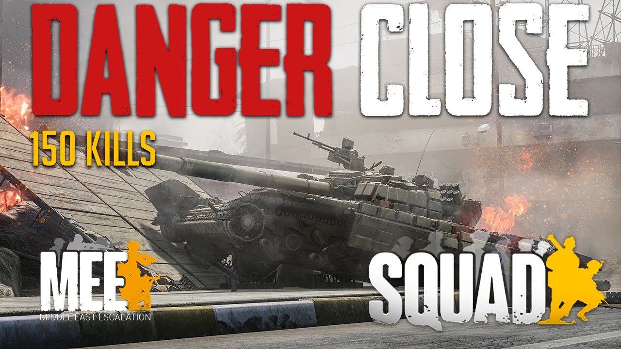 ОПАСНОСТЬ БЛИЗКАЯ 150 убийств | Squad INTENSE Сирийский геймплей T72 на Аль-Басре (мод «Эскалация...