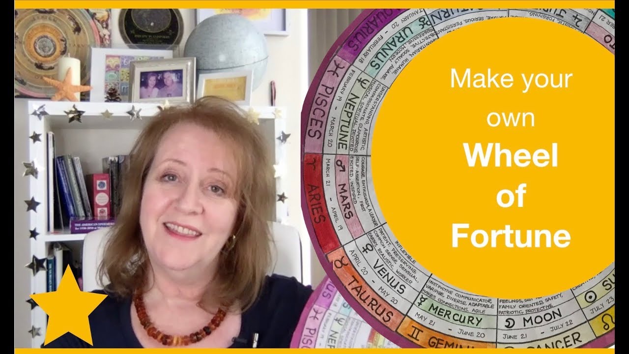 Make Your own Astrology Wheel of Fortune with Alison Price ⭐️
