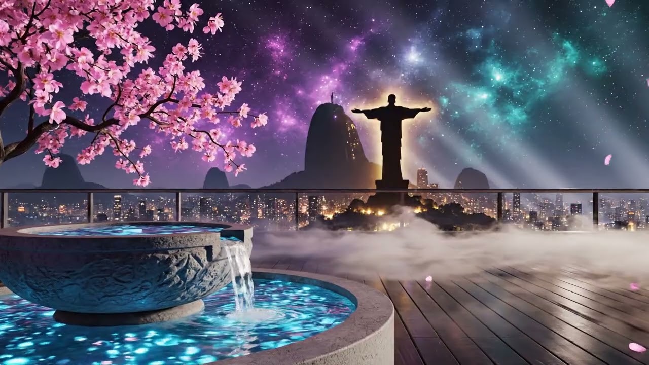 Cura Milagrosa 528Hz: Sono Profundo e Paz Mental em Rio 2099 ✨🧘‍♂️