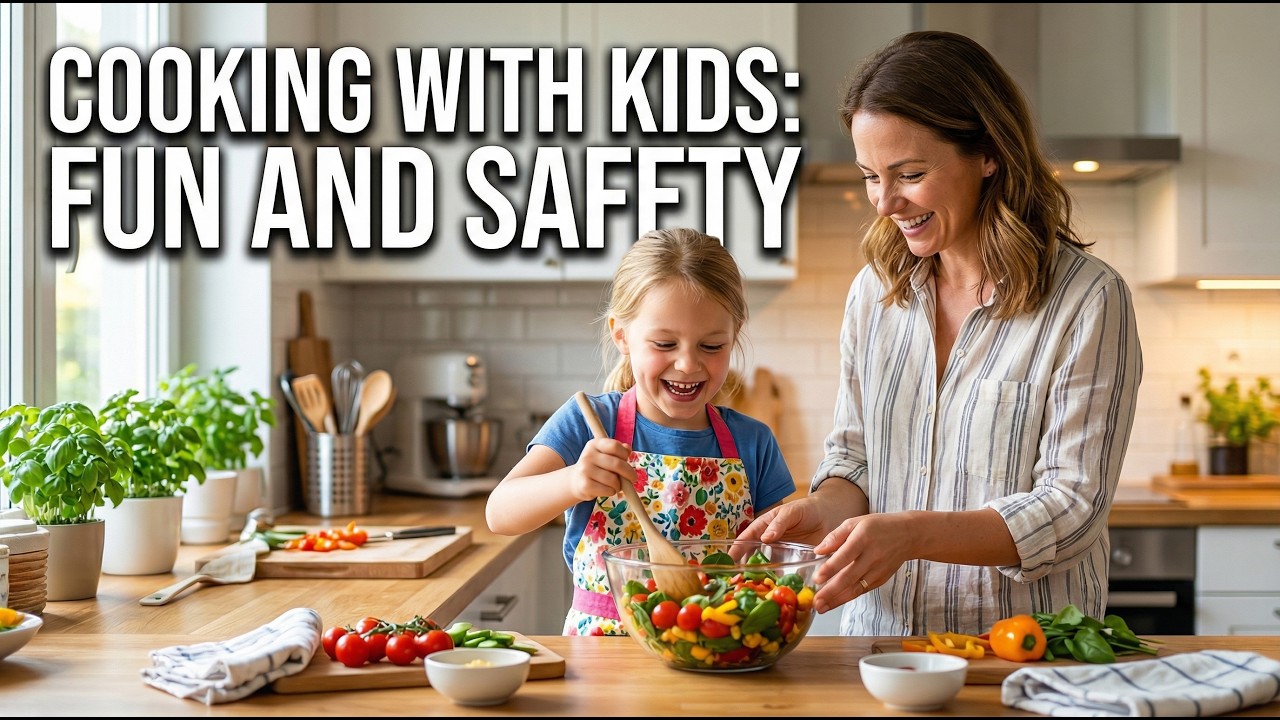 Chris Shows You How to Make Cooking With Kids Actually Safe