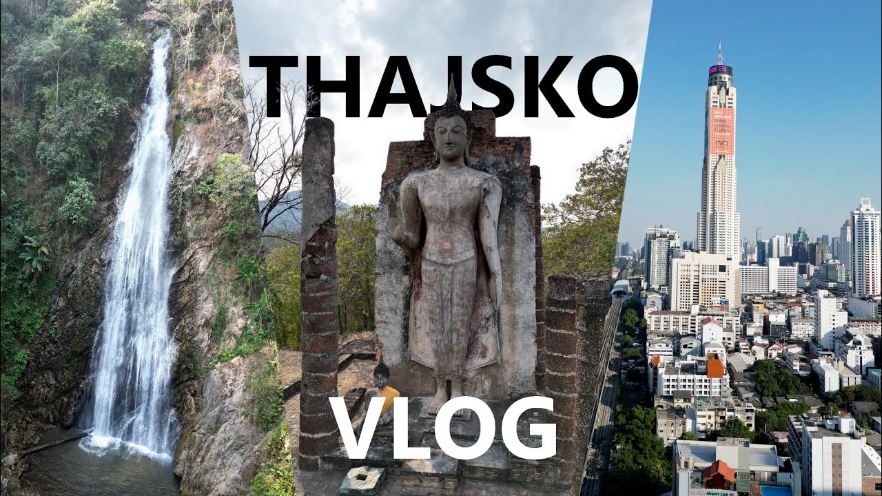 Thajsko - Chang Mai & Rai, Pai, Sukhothai, Ayutthaya & Bangkok | Travel vlog | DJI Mini 3 & GoPro 11