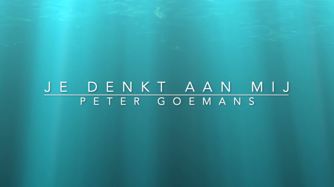 Je denkt aan mij