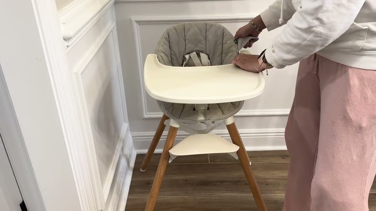 Watch Before Buying - Review of Lalo The High Chair Infant Kit - Convertible Wooden High Chair