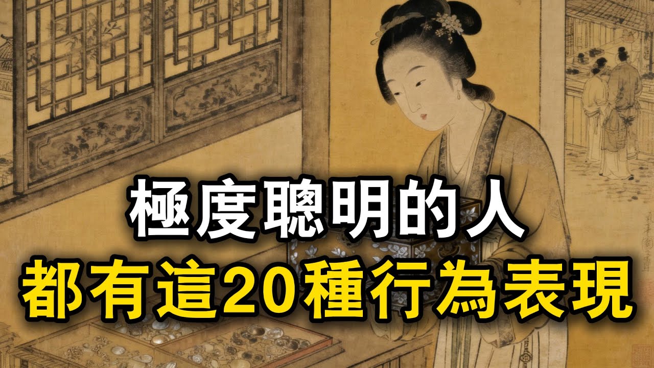 極度聰明的人都有這20種行為表現#观人识人 #识人术 #强者思維 #認知 #自我提升 #認知覺醒 #爲人處世