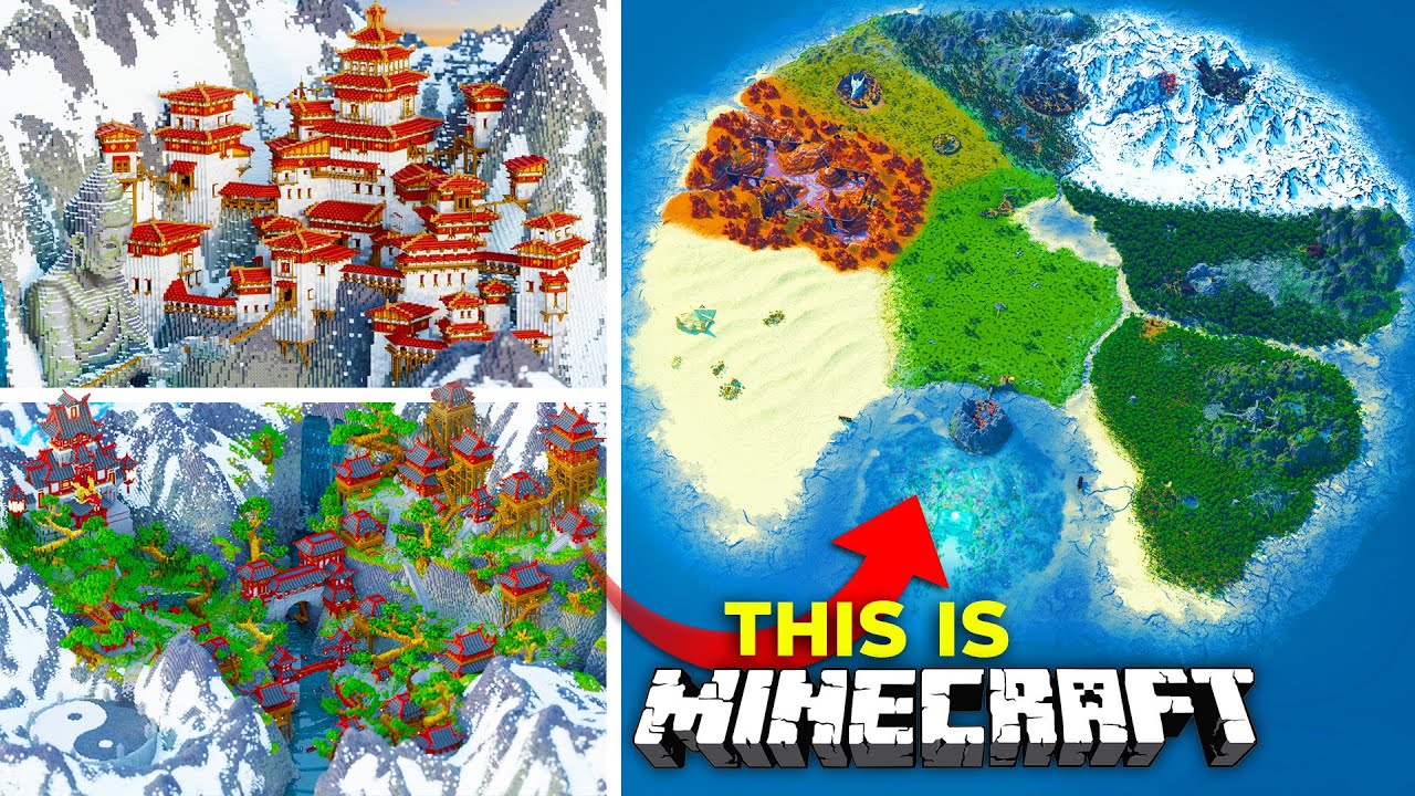 Преображаем ВСЁ в Minecraft — ЛУЧШИЙ мир выживания! | Часть 10