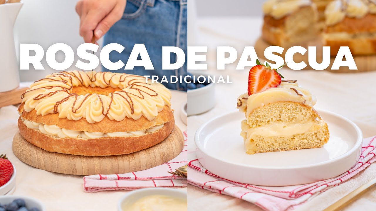 Rosca de Pascua Clásica | Fácil y esponjosa