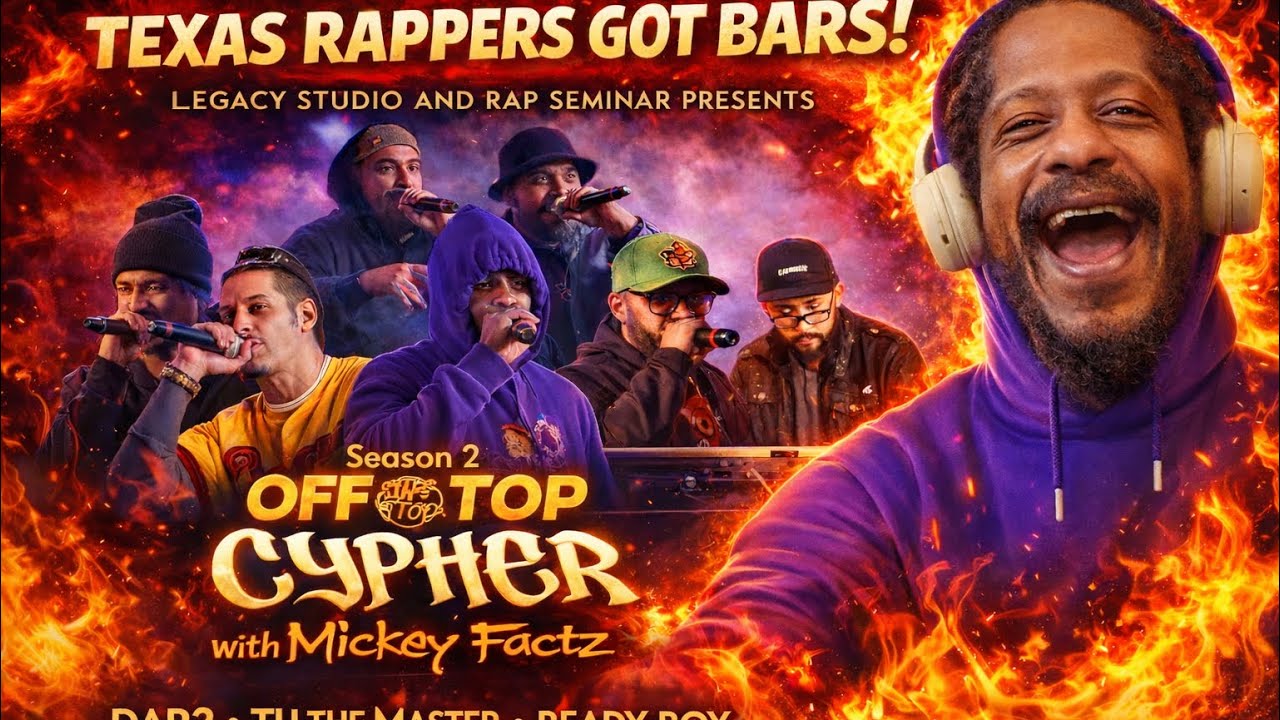 OFF TOP SEASON 2 CYPHER | LIVE MIC HIP-HOP CYPHER SHOWCASE FT. MICKEY FACTZ | Reaction