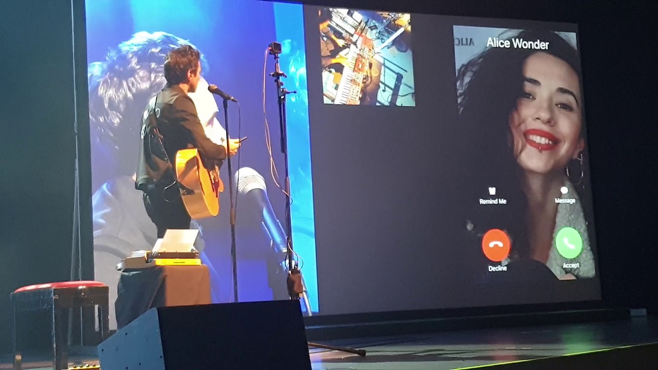 Resist - David Fonseca ft. Alice Wonder ( Porto 27/11/2019 )