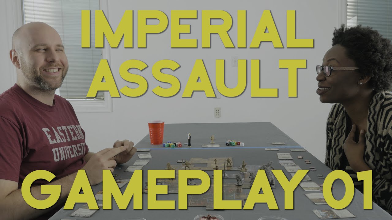 Imperial Assault Skirmish Gameplay - First Battle Report