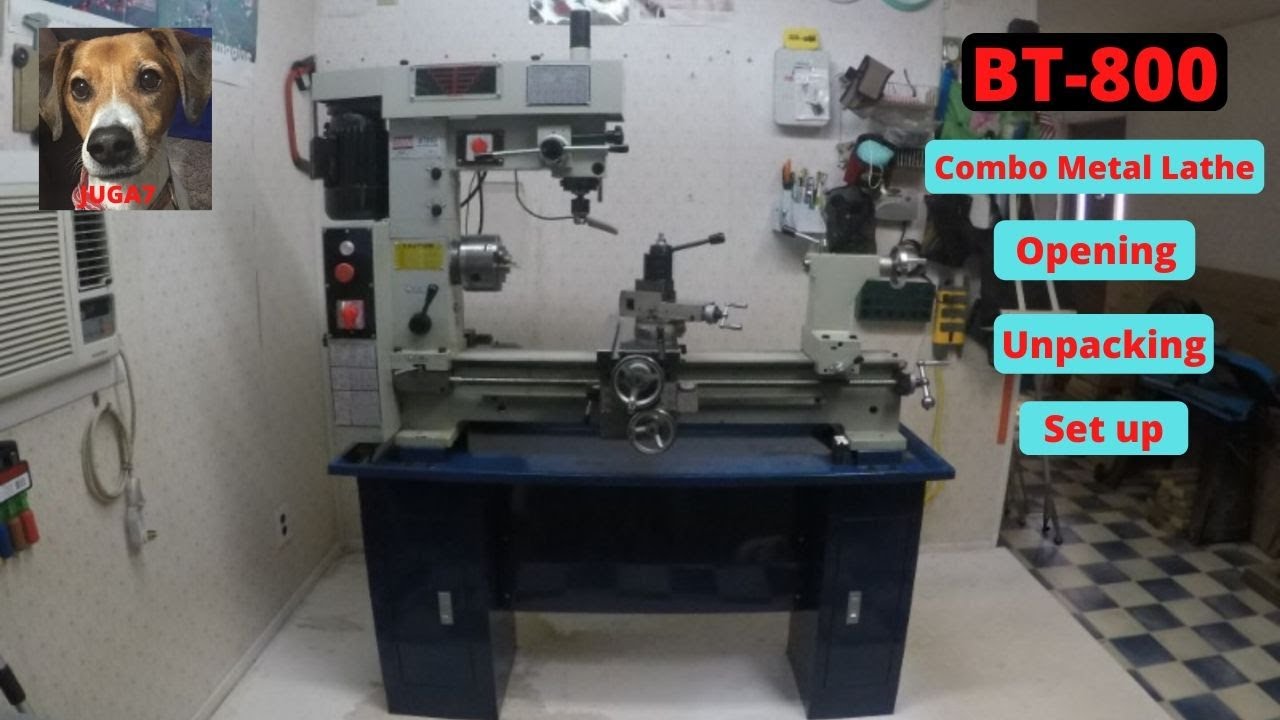 How to open, unpack and set up the BT800 16