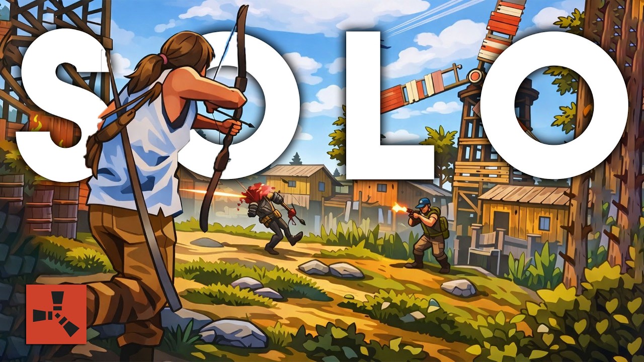 SOLO BÖLGEYİ ELE GEÇİRMEYE ÇALIŞIYORUM | Rust Türkçe Solo