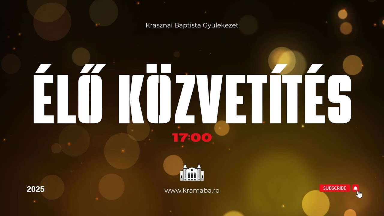 2025.09.28. Du. - Gyermekbemutatás - Jak 1:1-12 - Dimény Attila