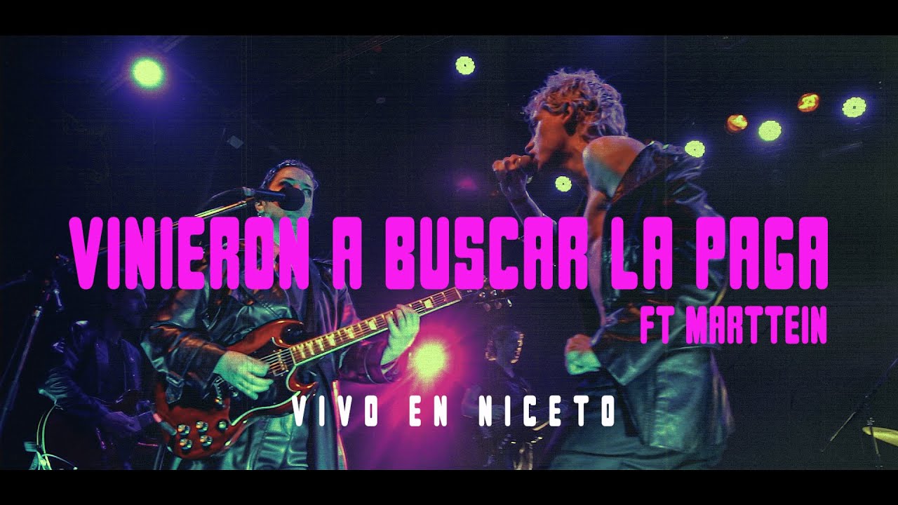 Lucy Patané - Vinieron a buscar la paga ( En vivo, Niceto)