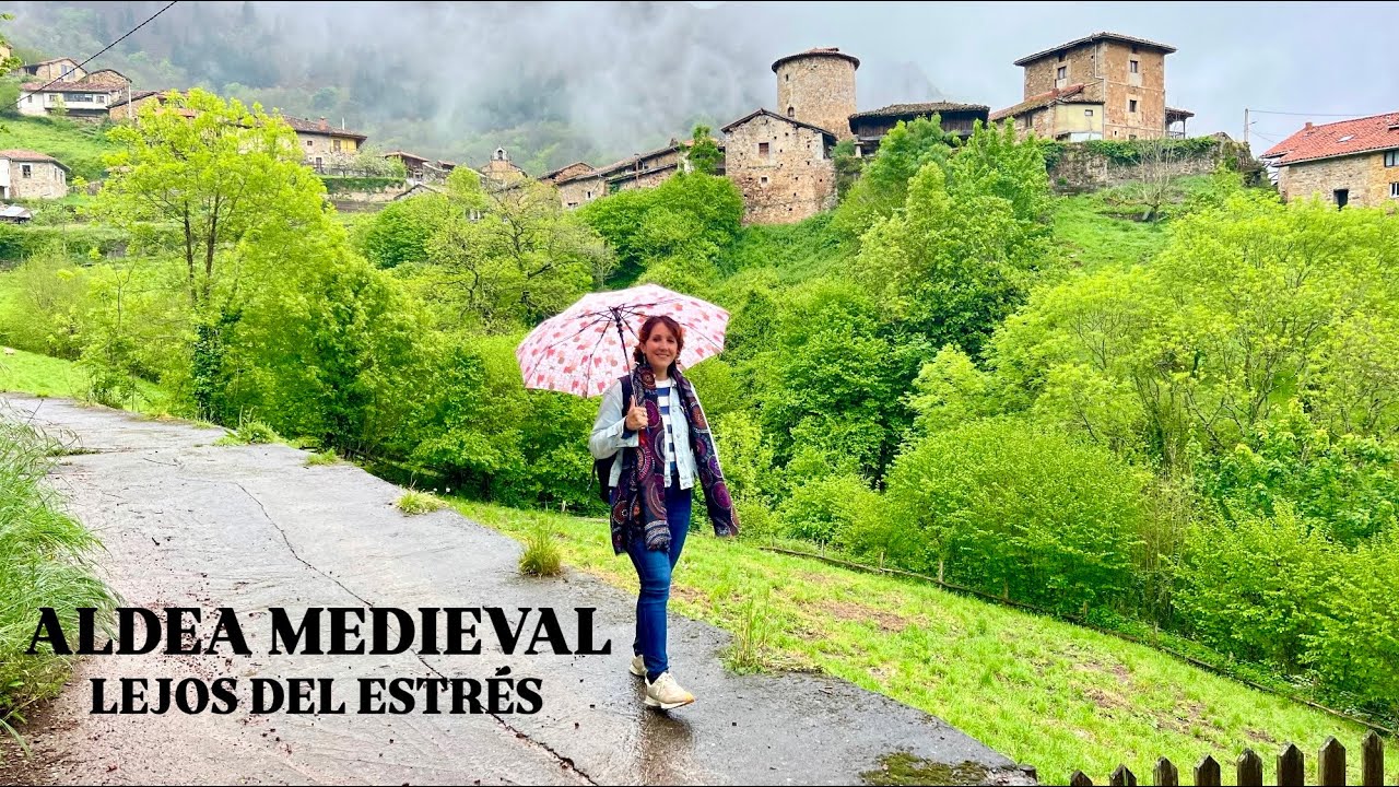 AUTENTICO PUEBLO MEDIEVAL EN LAS MONTAÑAS DE ASTURIAS | BANDUJO | AQUIÇÍ NO HAY ESTRÉS