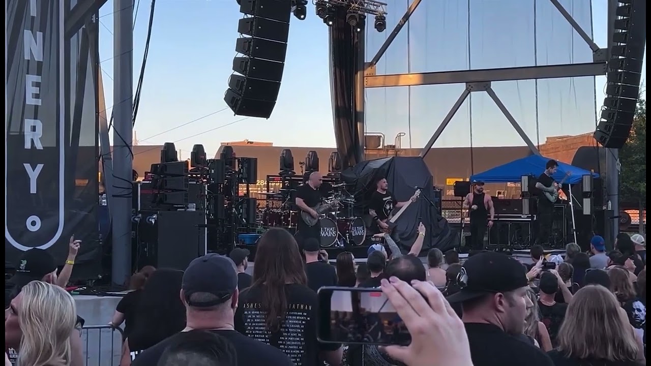 All that remains - Divine Live at Refinery Charleston (High Quality)