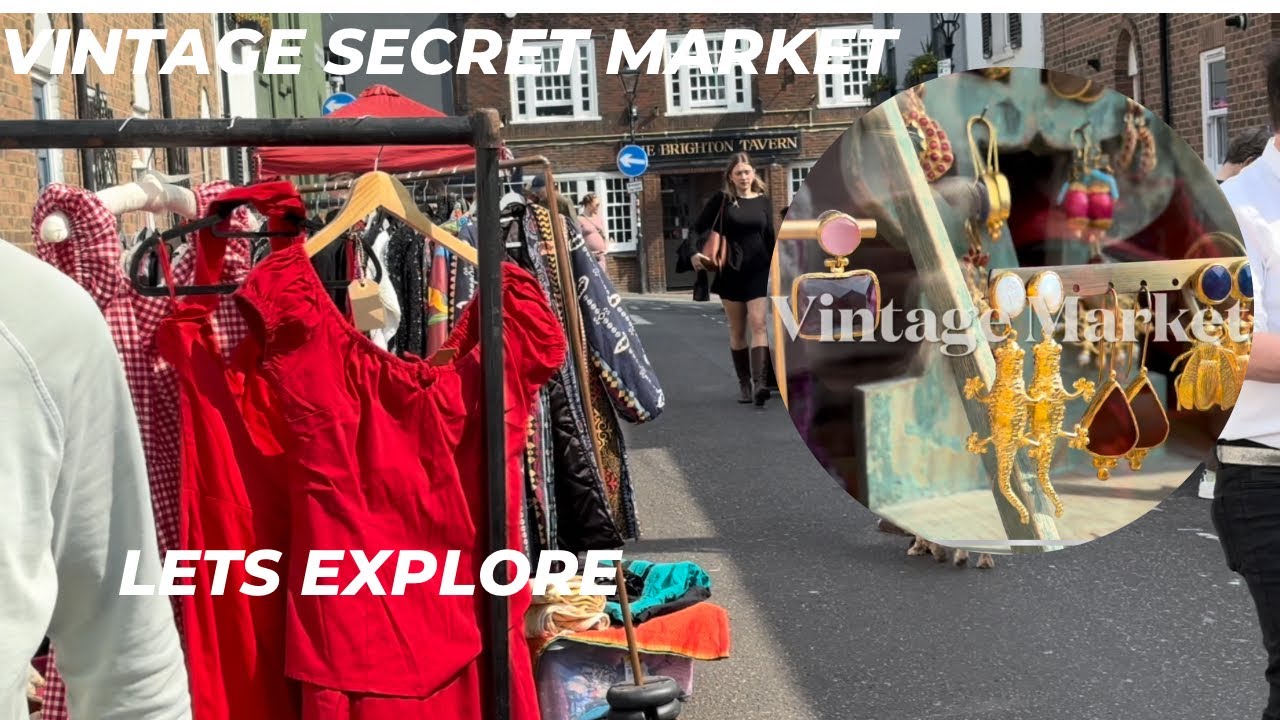 Exploring Brighton's Vintage Market - A Shopper's Paradise!