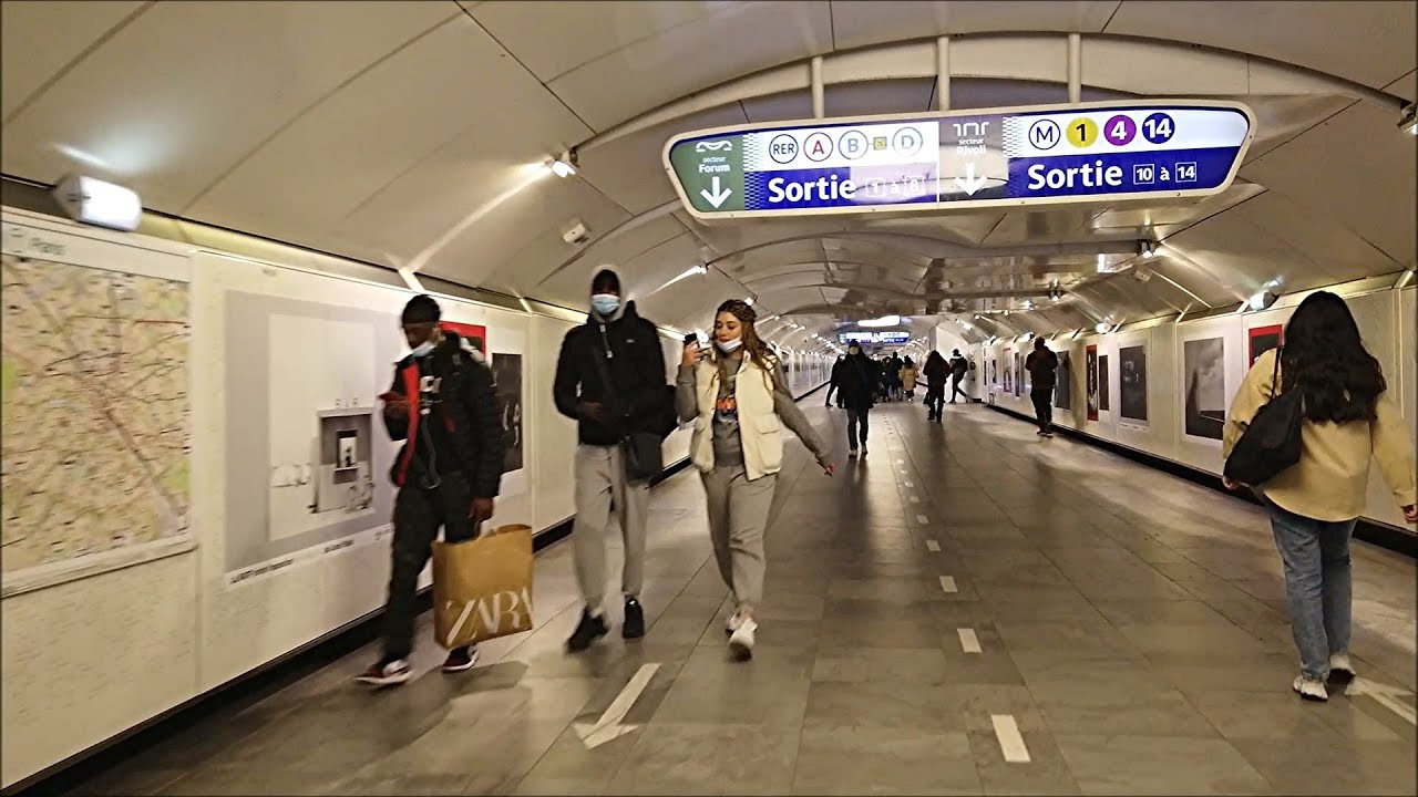 Métro Châtelet (Correspondance) - Paris underground