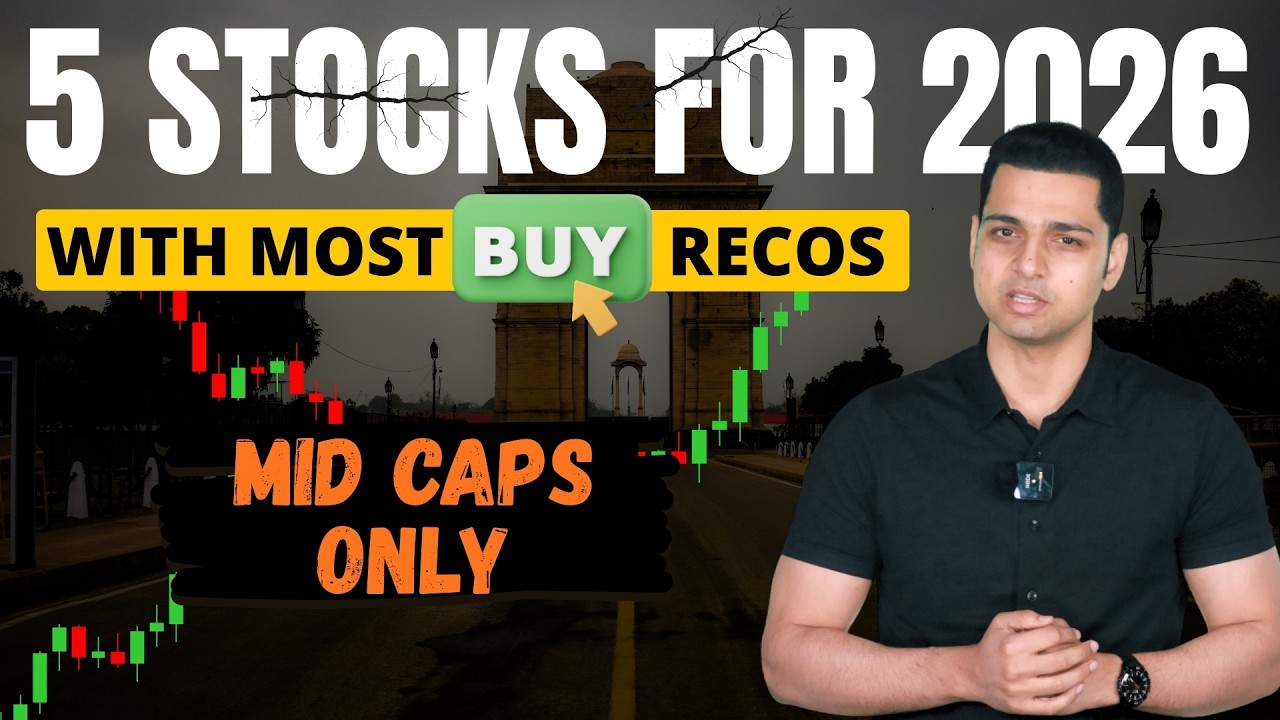 Top 5 Mid Cap Stocks for 2026 | Investment Ideas for Long Term | Mid Cap Shares Backed by Analysts