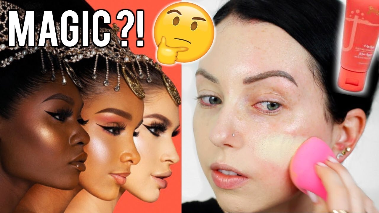 JUVIA'S PLACE I am Magic FOUNDATION {First Impression Review & 10 HR Wear Test} DRY SKIN