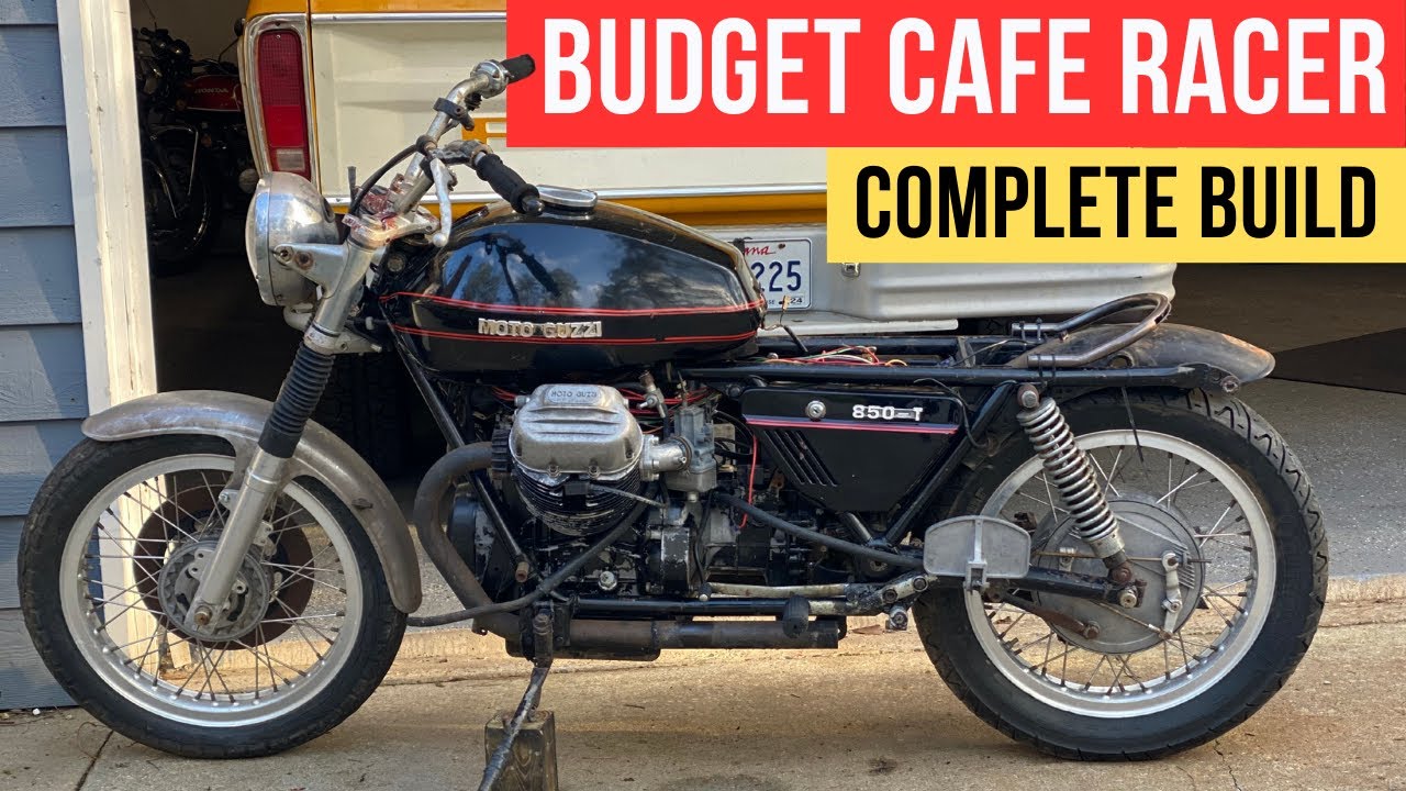 1975 Moto Guzzi 850T Café Racer – The Complete Build in One Video