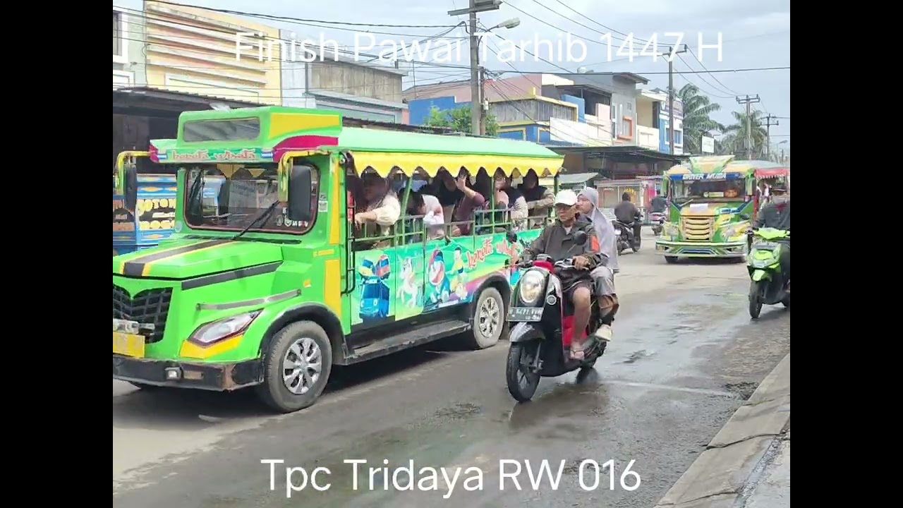 Finish Pawai Odong-odong 44 , Tarhib Ramadhan 1447 H