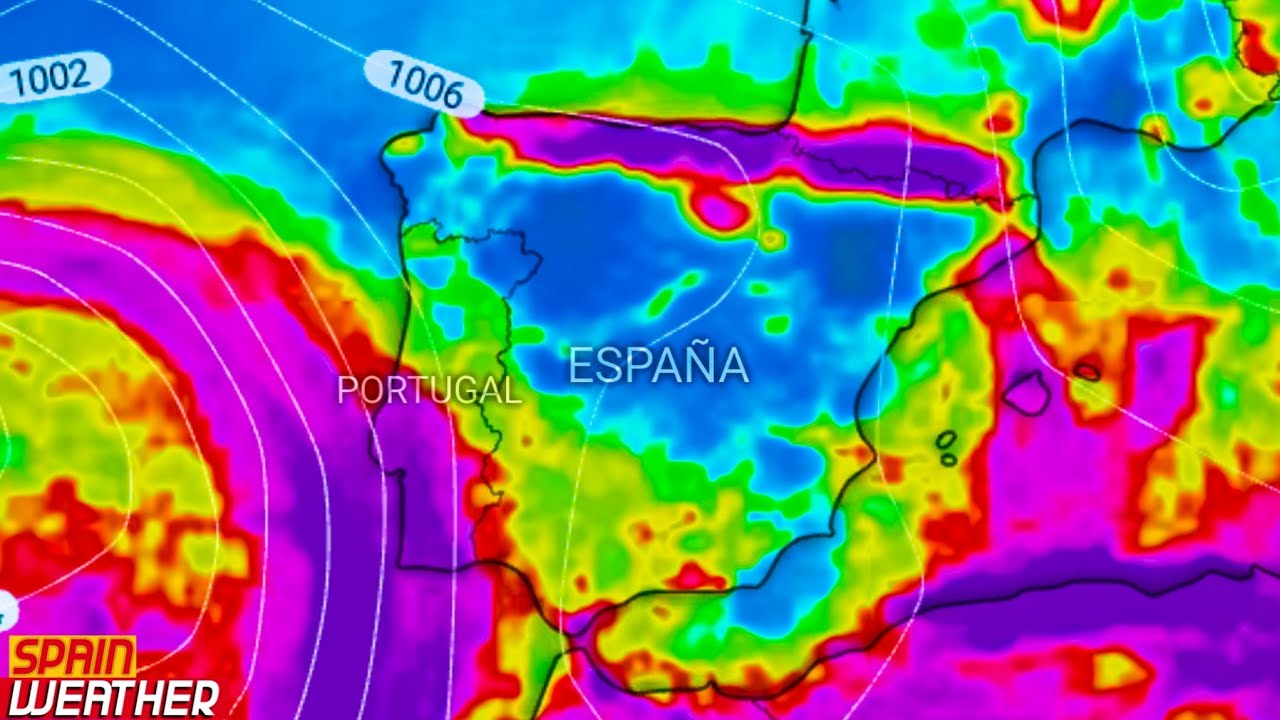 Tiempo en España | Modelo ECMWF–Precipitacione 29 de marzo de 2026– Lluvias y tormentas en España