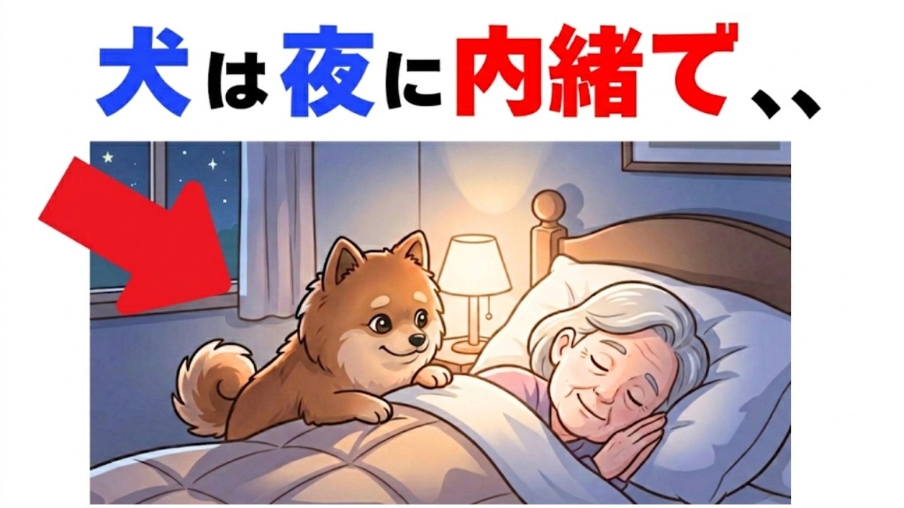 【犬の隠し事】犬は夜に隠れて〇〇をしてる