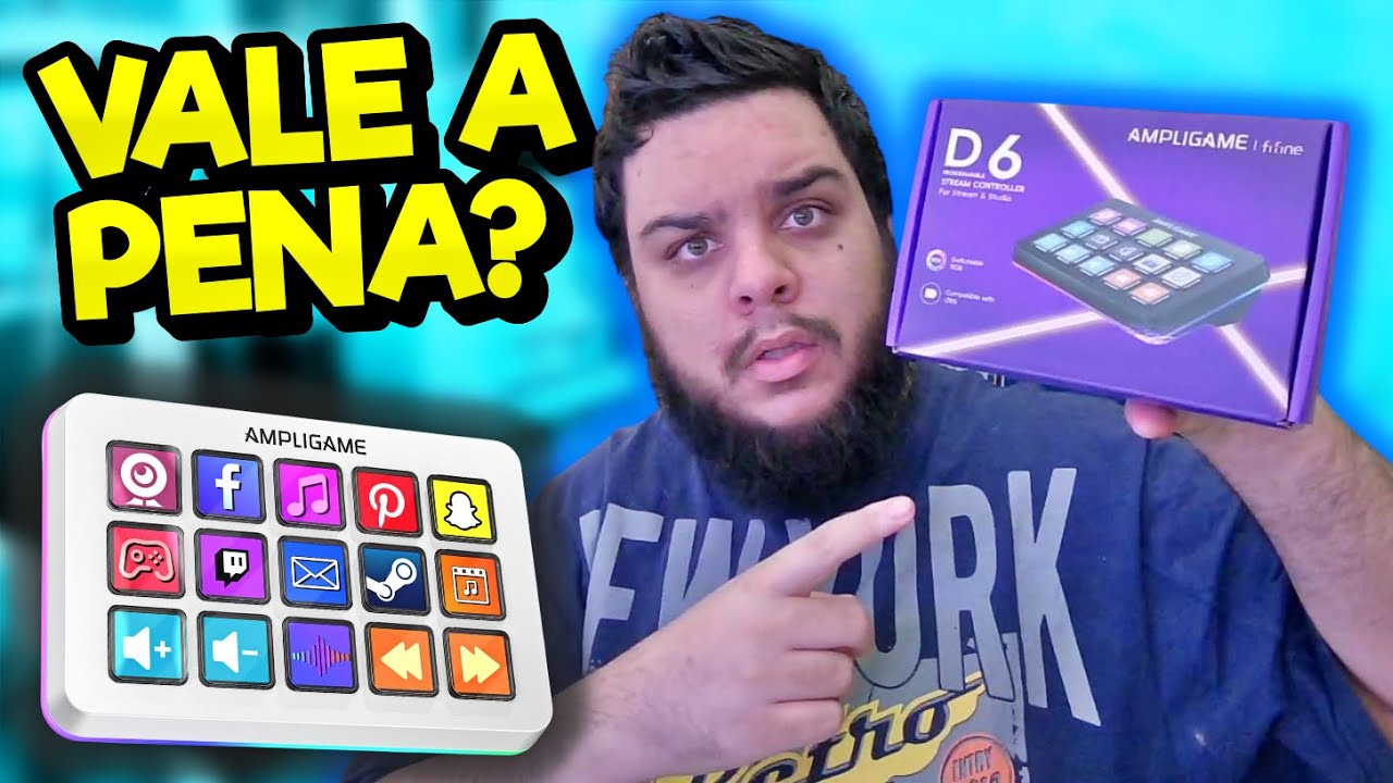 VALE a PENA o STREAMDECK da FIFINE? AMPLIGAME D6