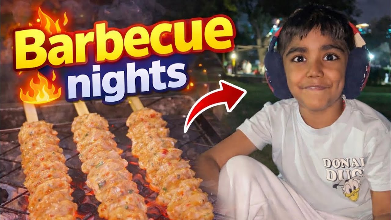 Mini Grill Master: BBQ Night Camping in Dubai 