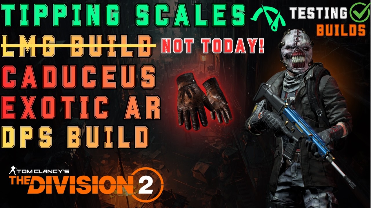 The Division 2 - Caduceus & Tipping Scales DPS Crit Build [Convert Critical Damage to Healing]