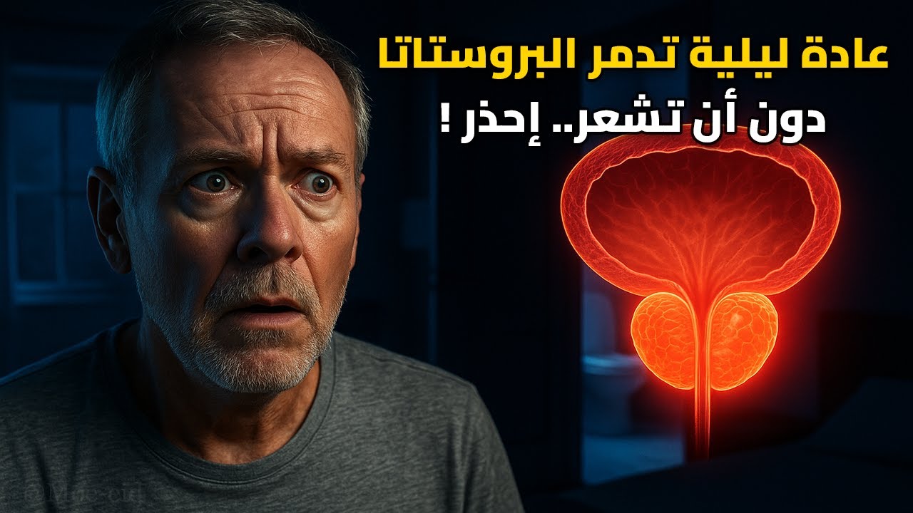 أخطر عادة ليلية عند الرجال بعد الستين… تدمر البروستاتا دون أن يشعروا!