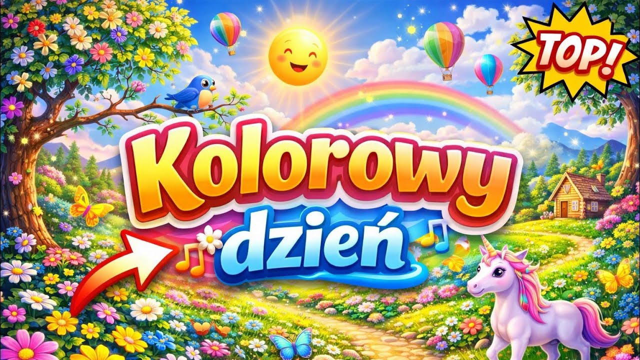 Kolorowy dzień - piosenki dla dzieci 