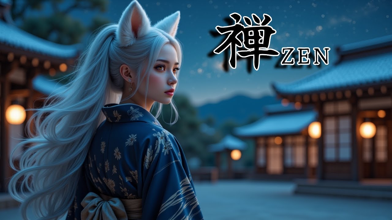 ❄️ Midnight Temple Whisper (深夜の寺の囁き) – 28-Min Winter Zen Loop for Deep Sleep