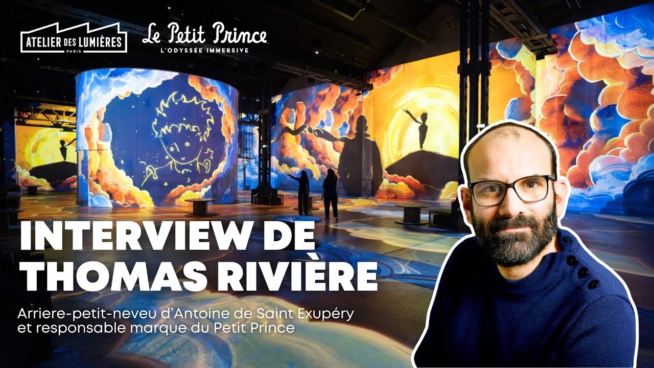 Le Petit Prince à l'Atelier des Lumières, une interview de Thomas Rivière | Exposition #3